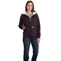 Carhartt Womens Relaxed Fit Midweight Sherpa Lined Full Zip Sweatshirt, M 102787-E07MREG